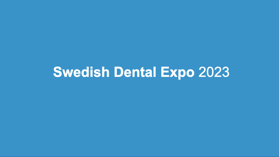 Nu släpps biljetter till Swedish Dental Expo